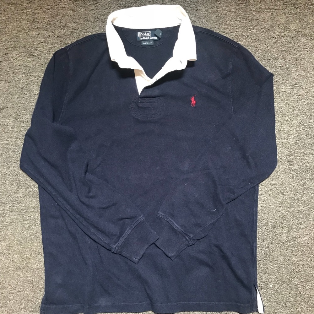 Polo Ralph Lauren Long Sleeve Rugby - Large